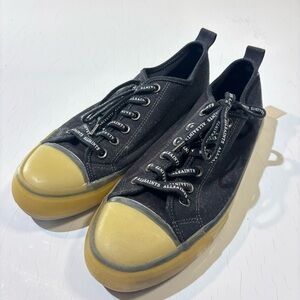 All Saints Jaxon Low Black Men's Sneakers - 10